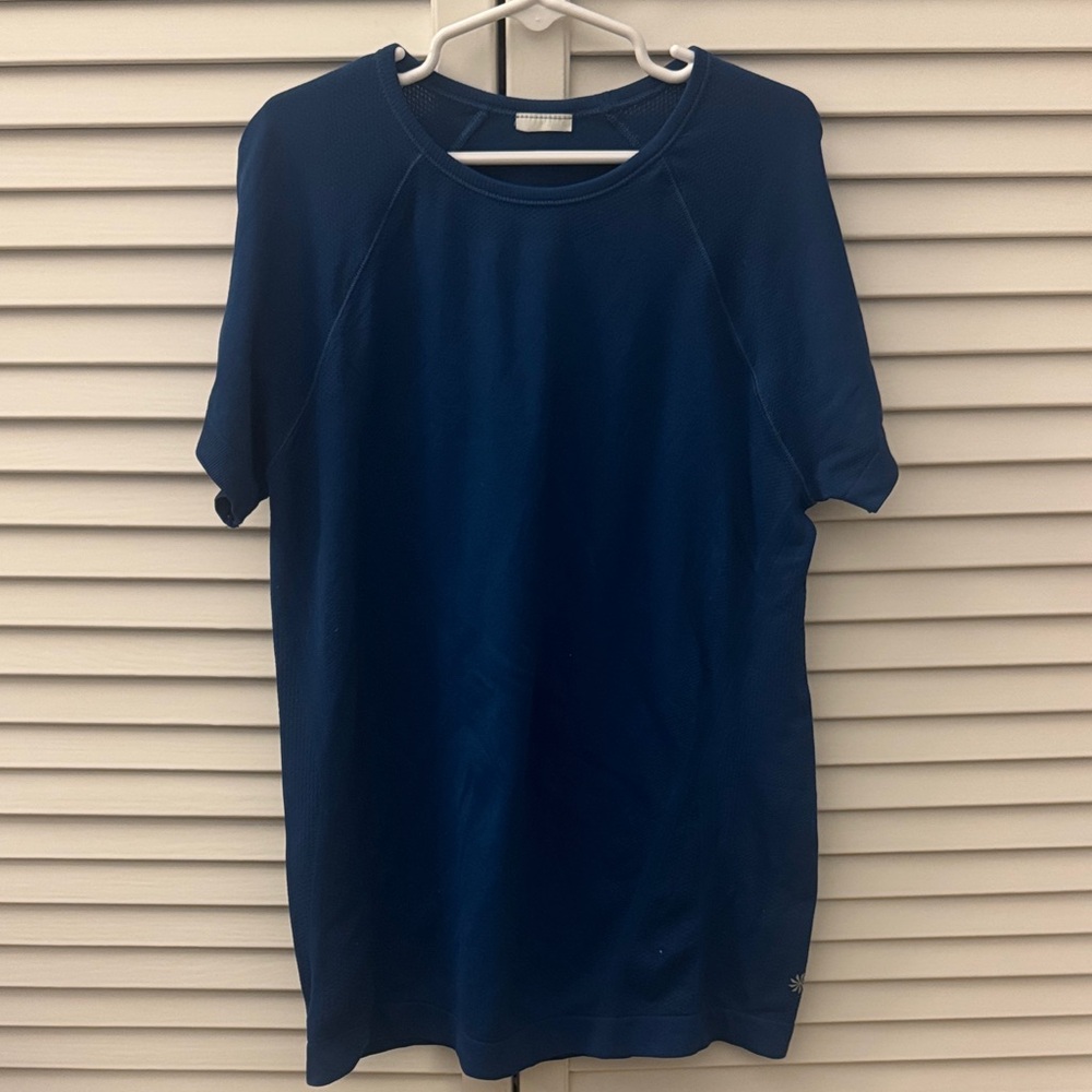 Athleta Girl Power Up Seamless Tee- XL/ 14